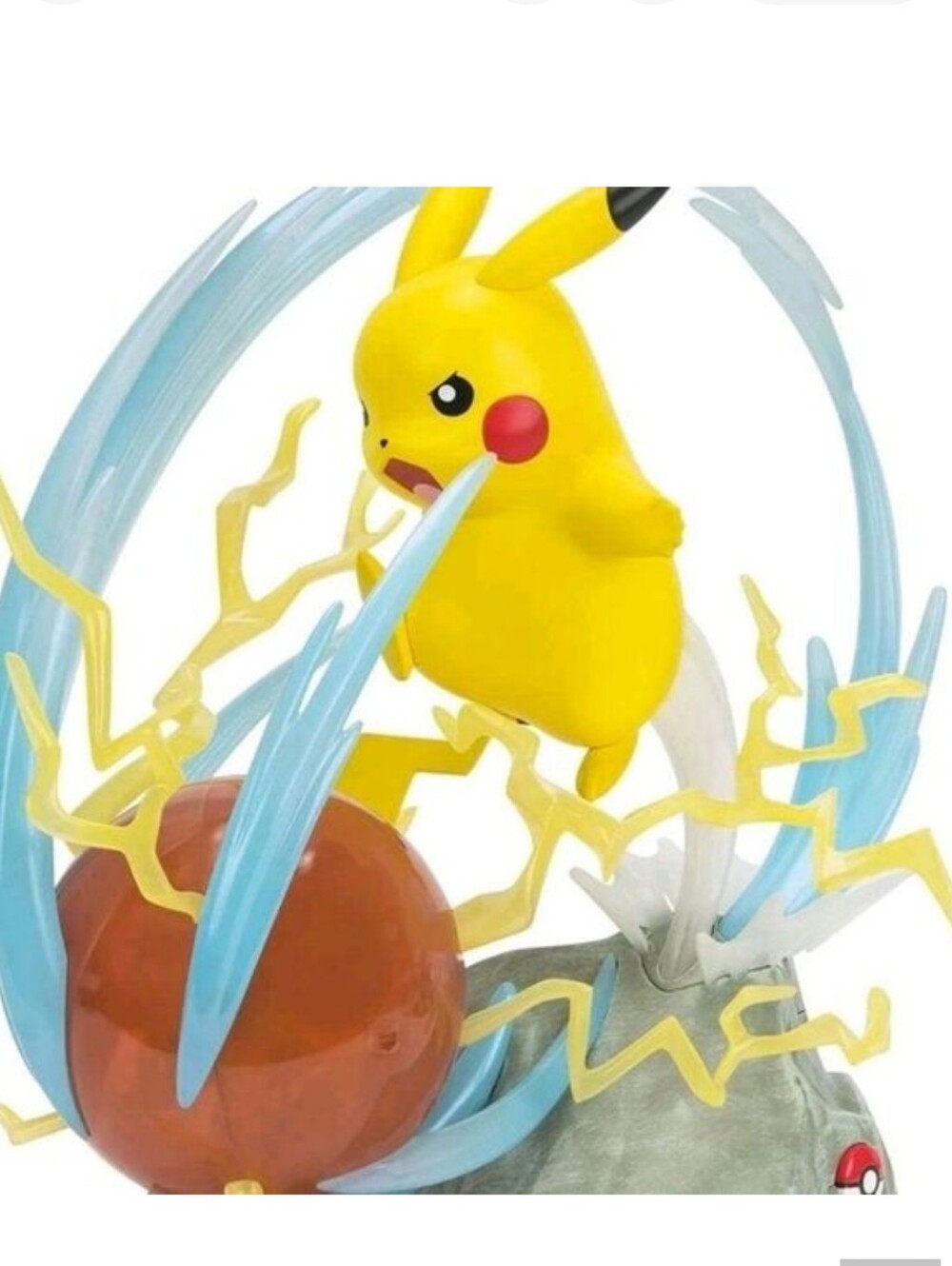 Pokemon Pikachu Deluxe Figure 13" Light-Up Jazwares 1/10 Scale Electronic NEW